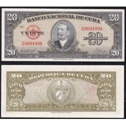 Cuba 20 Peso  1958
