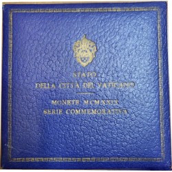 Pio XI (1929-1938) Serie completa 1929 VIII compreso oro in cofanetto originale
