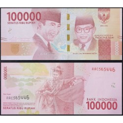 Indonesia 100.000 Rupiah 2016
