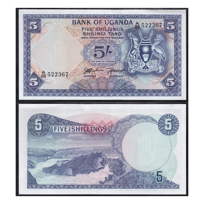 Uganda 5 Shillings 1966