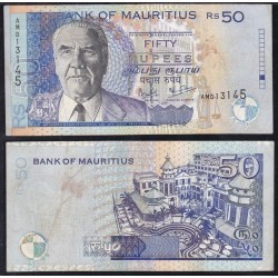 Mauritius 50 Rupees 2001