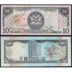 Trinidad and Tobago 10 Dollars 2002