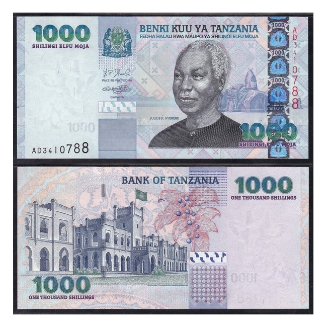 Tanzania 1.000 Shilingi 2006