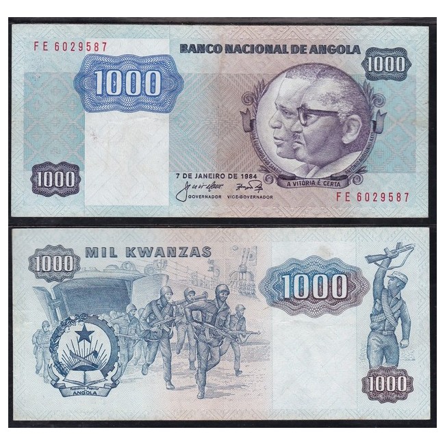 Angola 1.000 Kwanzas 1984
