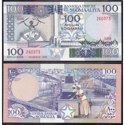 Somalia 100 Shilin - 100 Shillings 1989