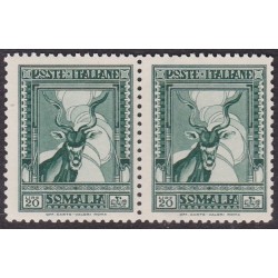 1932 Pittorica 1° emissione. 20 lire verde