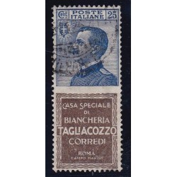 1924-25 Francobolli pubblicitari - 25 c. Tagliacozzo