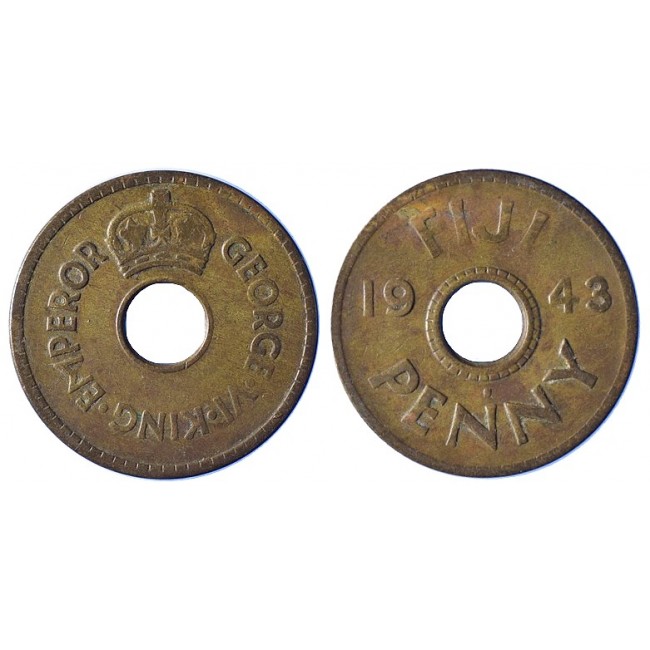 Fiji Penny 1943
