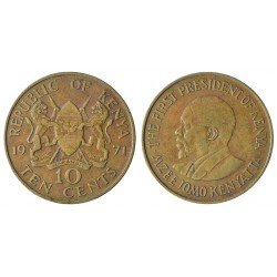 Kenya 10 Cents 1971