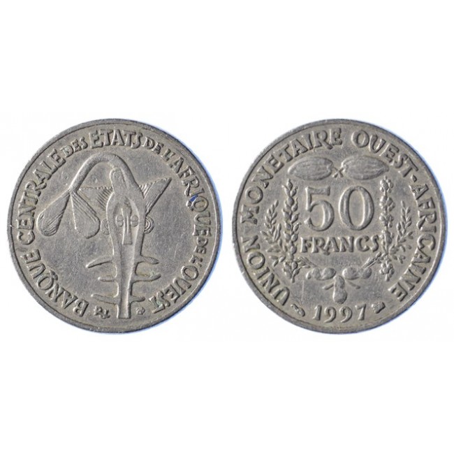 Africa Ovest 50 Francs 1997