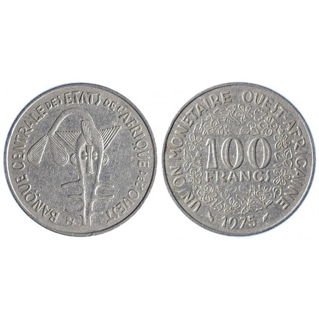 Africa Ovest 100 Francs 1975