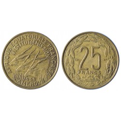 Africa Equatoriale francese 25 Francs 1958