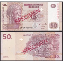 Congo repubblica democratica 50 200 Francs (2007) - 500 1.000 5.000 Francs (2013)