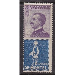 1924-25 Francobolli pubblicitari - 50 c. De Montel