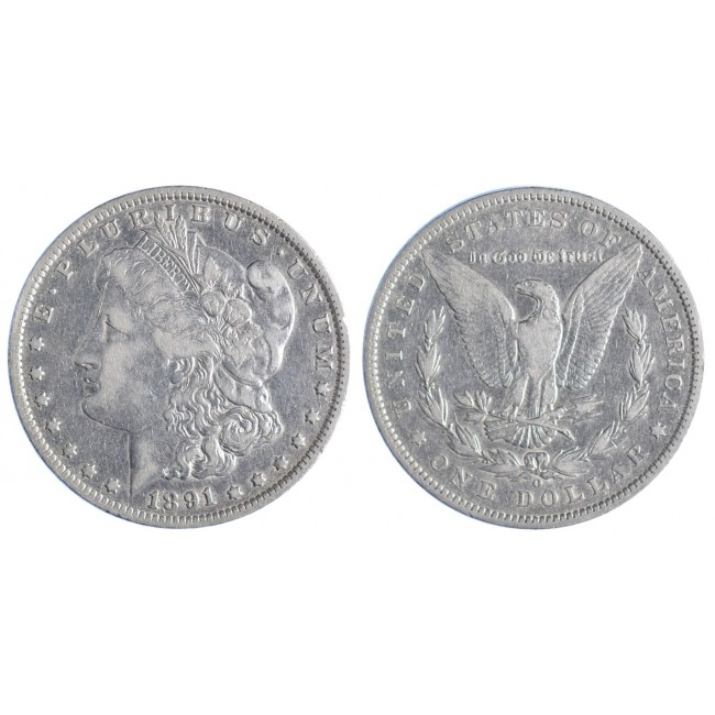 USA Morgan Dollar 1891