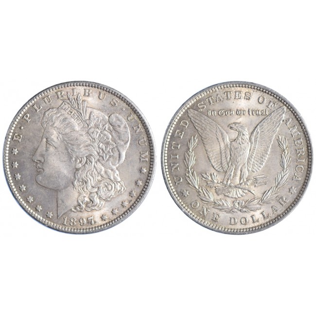 USA Morgan Dollar 1897