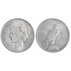 USA Peace Dollar 1934