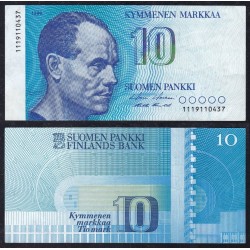 Finlandia 10 Markka 1986