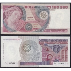 100.000 Lire 1980 primavera di Botticelli
