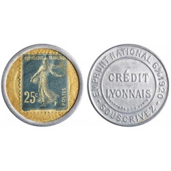 Francia - gettone da 25 Francs 1920