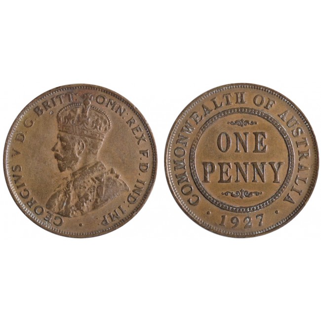 Australia Penny 1927