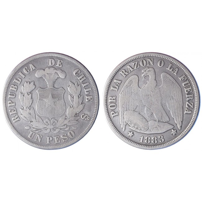 Messico Peso 1883