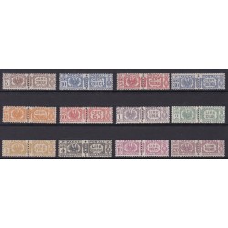 1927-32 Pacchi Postali - Aquila sabauda a sinistra e valore in lettere a destra con fasci