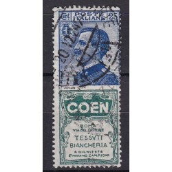 1924-25 Francobolli pubblicitari - 25 c. Coen