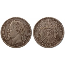 Francia 5 Francs 1868