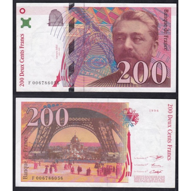 Francia 200 Francs 1996
