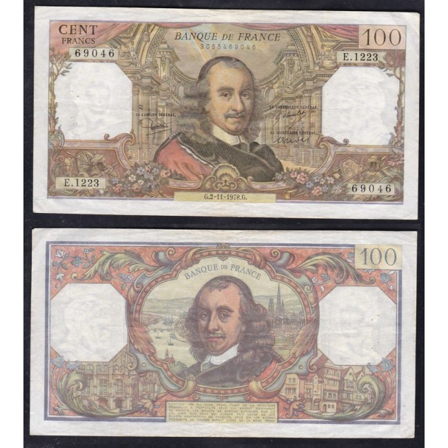 Francia 100 Francs 1978