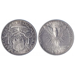 Sede Vacante 1939 10 lire - 5 lire