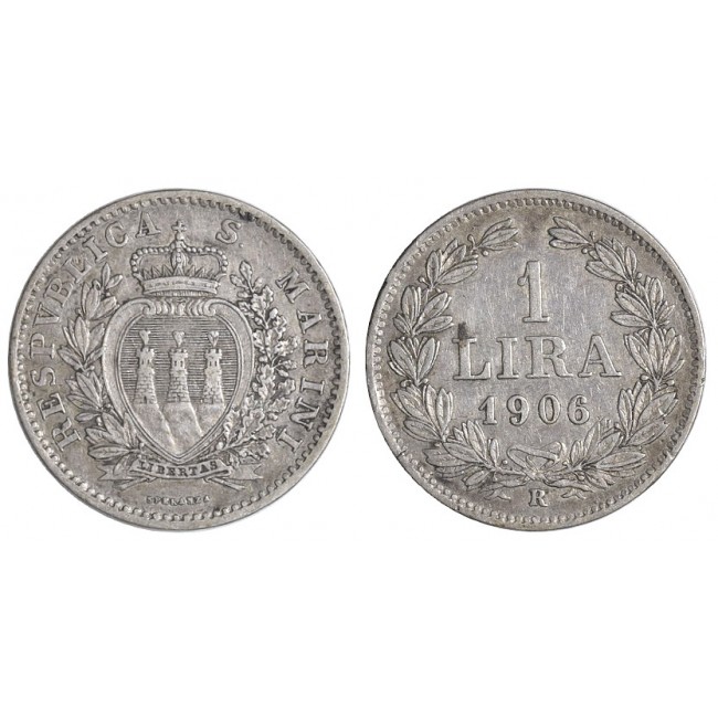 1 Lira 1906