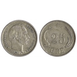Danimarca 25 Ore 1891