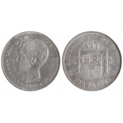 Spagna Peseta 1896