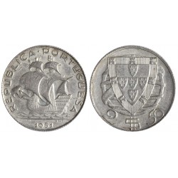 Portogallo 2 1/2 Escudos 1951