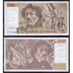 Francia 100 Francs 1986