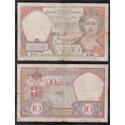 Yugoslavia 10 Dinara 1926