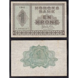Norvegia 1 Krone 1941