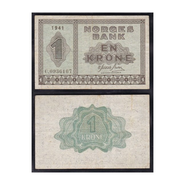 Norvegia 1 Krone 1941