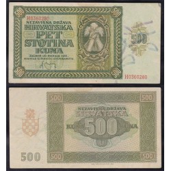 Croazia 500 Kuna 1941