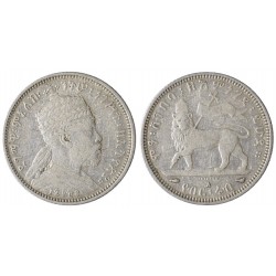 Etiopia 1/4 Birr 1889