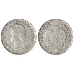 Argentina 20 Centavos 1882