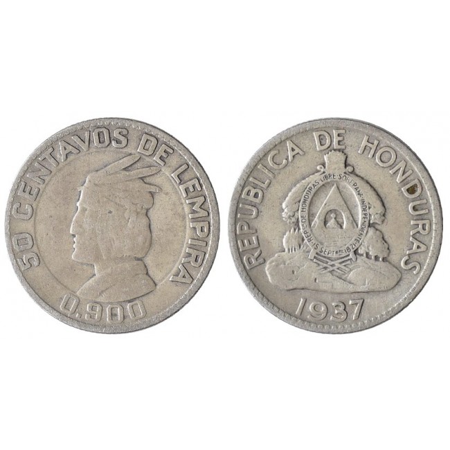 Honduras 50 Centavos 1937