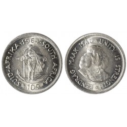 Sud Africa 10 Cents 1964
