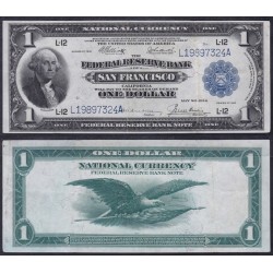 USA One Dollar 1914