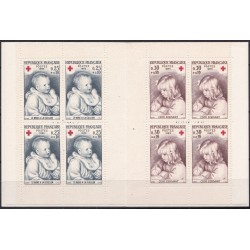 Francia 1965 - Libretto - Croce Rossa. Quadri di Renoir