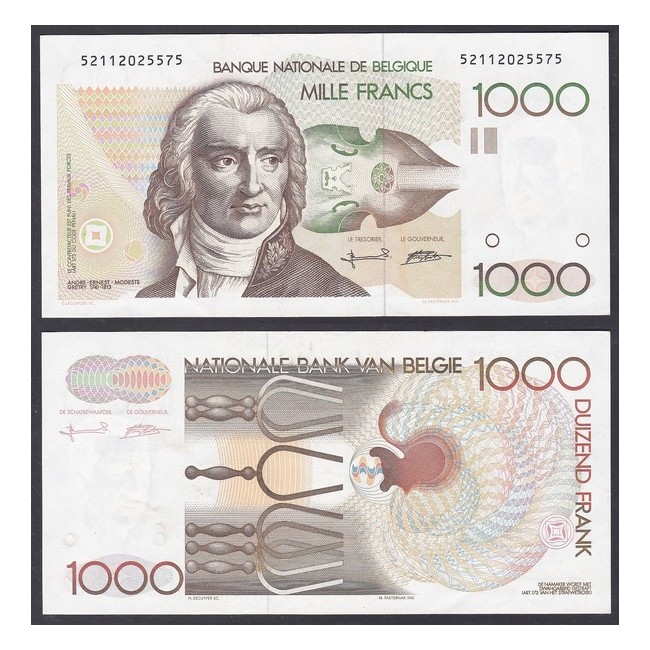 Belgio 1.000 Francs 1980-96