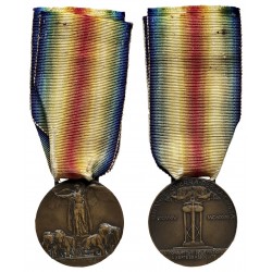 Regno d'Italia - medaglia interalleata della vittoria 1914-18
