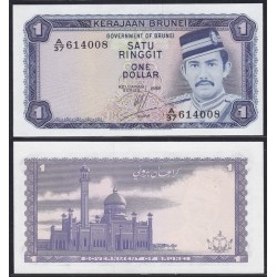 Brunei 1 Ringgit 1988
